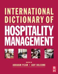 Imagen de portada: International Dictionary of Hospitality Management 1st edition 9780750683852