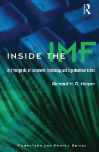 Titelbild: Inside the IMF 1st edition 9780123258403