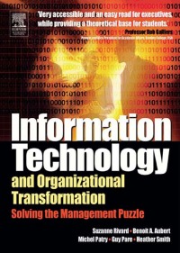 Cover image: Information Technology and Organizational Transformation 1st edition 9780750662024