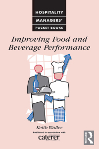 Immagine di copertina: Improving Food and Beverage Performance 1st edition 9780750628129