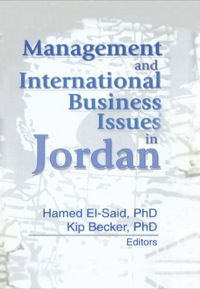Imagen de portada: Management and International Business Issues in Jordan 1st edition 9780789014467