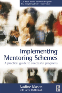 Omslagafbeelding: Implementing Mentoring Schemes 1st edition 9780750654302