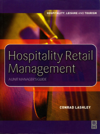 表紙画像: Hospitality Retail Management 1st edition 9780750646161