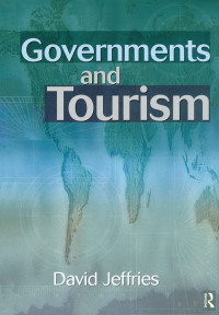Cover image: Governments and Tourism 1st edition 9780367184995