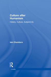 Cover image: Culture after Humanism 1st edition 9780415247559