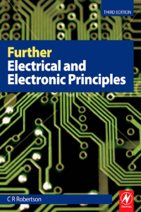 Cover image: Further Electrical and Electronic Principles 3rd edition 9781138413399