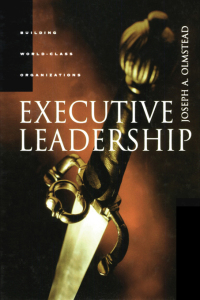 صورة الغلاف: Executive Leadership 1st edition 9780877193692