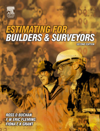 صورة الغلاف: Estimating for Builders and Surveyors 2nd edition 9780750642712