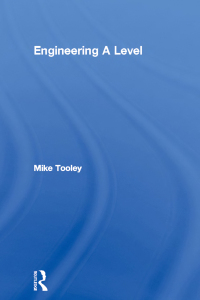 Imagen de portada: Engineering A Level 1st edition 9781138130685