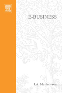 Imagen de portada: e-Business - A Jargon-Free Practical Guide 1st edition 9781138418783