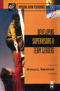 Cover image: Developing Supervisors and Team Leaders 1st edition 9780877193821