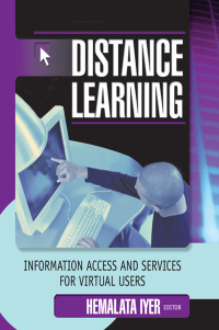 Cover image: Distance Learning 1st edition 9780789020529