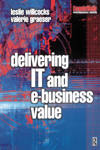 Imagen de portada: Delivering IT and eBusiness Value 1st edition 9780750647441