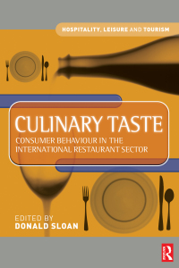 Cover image: Culinary Taste 1st edition 9781138151598
