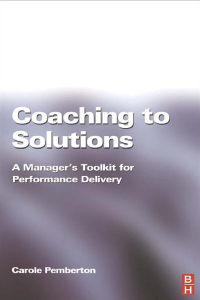 Cover image: Coaching to Solutions 1st edition 9781138174153