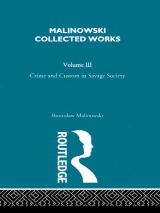 Cover image: Crime and Custom in Savage Society 1st edition 9780415488365