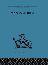 Imagen de portada: Man in Africa 1st edition 9780415263948