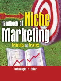 Cover image: Handbook of Niche Marketing 1st edition 9780789023292