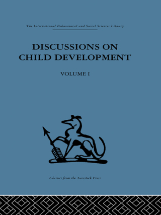 Cover image: Discussions on Child Development 1st edition 9780415264013