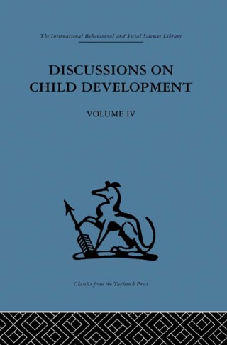 Cover image: Discussions on Child Development 1st edition 9780415264044