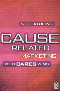 Immagine di copertina: Cause Related Marketing 1st edition 9780750644815
