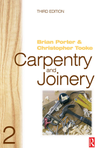 صورة الغلاف: Carpentry and Joinery 2 3rd edition 9780750665049