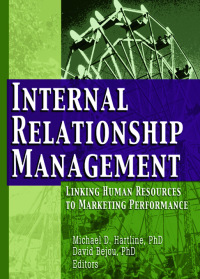 Cover image: Internal Relationship Management 1st edition 9780789024619