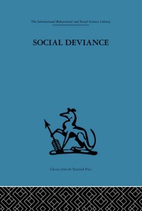 Cover image: Social Deviance 1st edition 9780415264150
