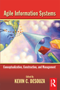 صورة الغلاف: Agile Information Systems 1st edition 9780750682350