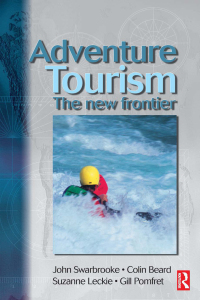 Cover image: Adventure Tourism 1st edition 9780750651868