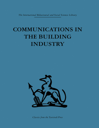 Cover image: Communications in the Building Industry 1st edition 9780415264402
