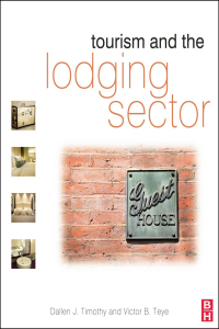 Cover image: Tourism and the Lodging Sector 1st edition 9781138173958