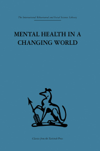 Cover image: Mental Health in a Changing World 1st edition 9781138881396