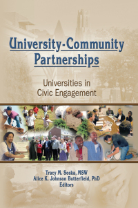 Imagen de portada: University-Community Partnerships 1st edition 9780789028358