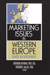 صورة الغلاف: Marketing Issues in Western Europe 1st edition 9780789028389