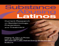 صورة الغلاف: Substance Abusing Latinos 1st edition 9780789028822