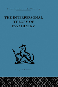 Imagen de portada: The Interpersonal Theory of Psychiatry 1st edition 9780415510943