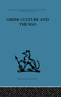 Omslagafbeelding: Greek Culture and the Ego 1st edition 9780415264891