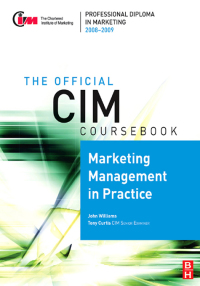 Immagine di copertina: CIM Coursebook 08/09 Marketing Management in Practice 1st edition 9780750689632