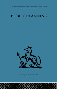صورة الغلاف: Public Planning 1st edition 9780415264990