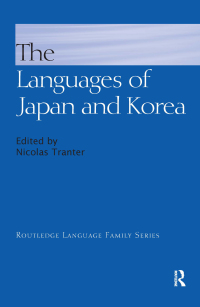 Omslagafbeelding: The Languages of Japan and Korea 1st edition 9781138107373