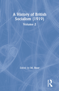 Cover image: A History of British Socialism 1st edition 9780415265690