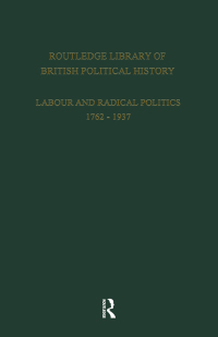 Imagen de portada: Routledge Library of British Political History 1st edition 9780415265720