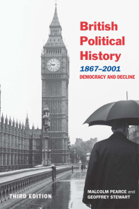Cover image: British Political History, 1867–2001 3rd edition 9780415268691