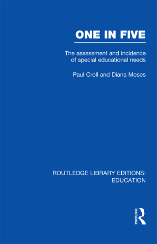 Cover image: One in Five (RLE Edu M) 1st edition 9781138008311