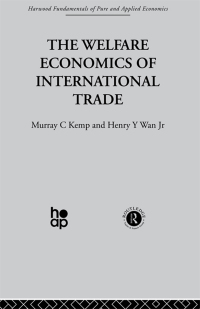 Imagen de portada: The Welfare Economics of International Trade 1st edition 9780415269155