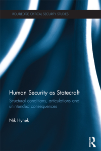 Cover image: Human Security as Statecraft 1st edition 9780415723886