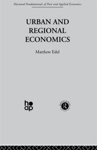 Immagine di copertina: Urban and Regional Economics 1st edition 9780415269759