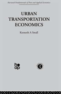 Titelbild: Urban Transportation Economics 1st edition 9780415866101
