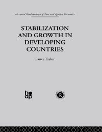 Cover image: Stabilization and Growth in Developing Countries 1st edition 9780415866118